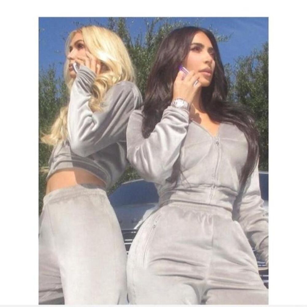 Skims Women's Grey Hoodie
